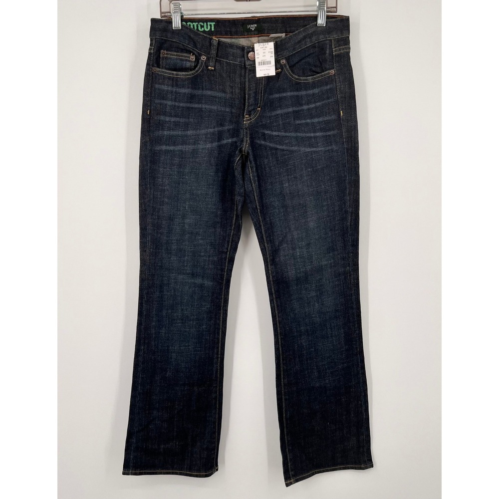 J.Crew Factory Bootcut Jeans Dark Wash Indigo Stretch Denim 29S 97488‎